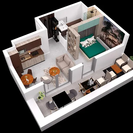 Appartamento Le St-exupery - De Standing - Vue - Terrasse - Parking Privé - A 150 M De La Berck