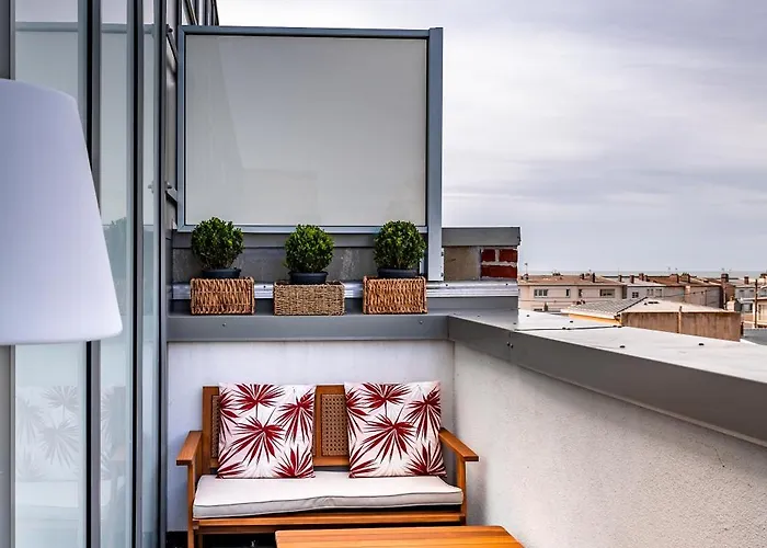 Le St-exupery - De Standing - Vue - Terrasse - Parking Privé - A 150 M De La Appartamento Berck